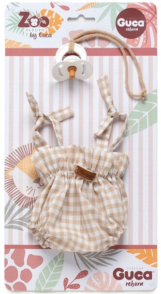 Guca OP991 obleček pro opičku miminko REBORN velikosti 32 cm s příslušenstvím