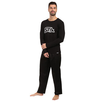 Pánské pyžamo Styx černé (PDP960) XXL