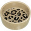 Keramická miska LEO, 0,3 l/ 12 cm, hnědá/leopardí