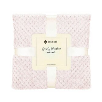 Deka 200x200 cm Springos Vespa starorůžová Deka 200x200 cm Springos Vespa starorůžová