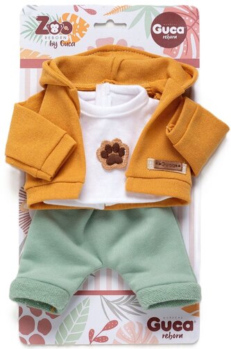 Guca OP988 obleček pro opičku miminko REBORN velikosti 32 cm