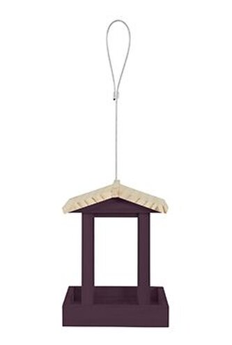 Krmítko venk. FLORA 1 na semena dřevo fialová Zolux