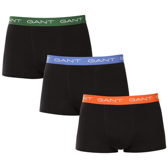 3PACK pánské boxerky Gant černé (902533003-005) XL