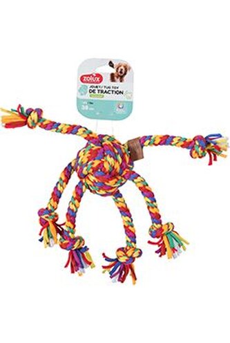 Hračka pes RAINBOW Chobotnice 38cm Zolux