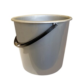 Vědro 10 l potraviny, měrka STŘÍBRNÉ