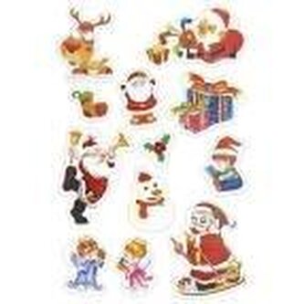 Naklejki papierowe 12 wzorów 120szt