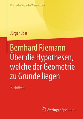 Bernhard Riemann - Über die Hypothesen, welche der Geometrie zu Grunde liegen