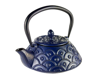 Litinová konvice Seiran modrá 900 ml