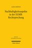 Nachhaltigkeitsaspekte in der EGMR-Rechtsprechung