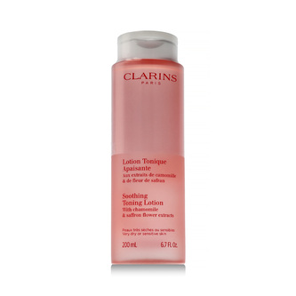 Clarins Soothing Toning Lotion Camomile & Saffron Flower (Very Dry or Sensitive Skin) 200 ml