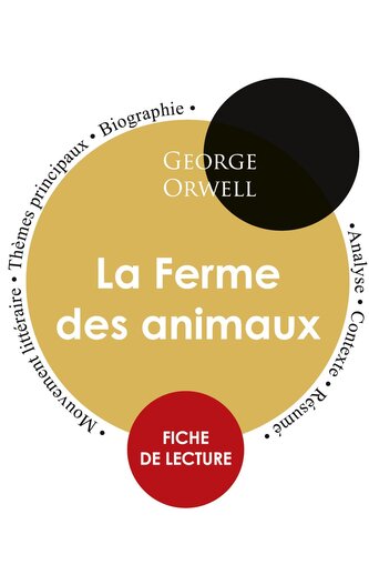 Fiche de lecture La Ferme des animaux de George Orwell (Étude intégrale) Fiche de lecture La Ferme des animaux de George Orwell (Étude intégrale)