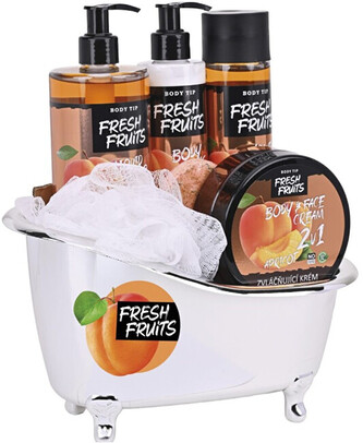 Vivaco Dárková vanička kosmetiky s meruňkovým olejem Vivaco Dárková vanička kosmetiky s meruňkovým olejem