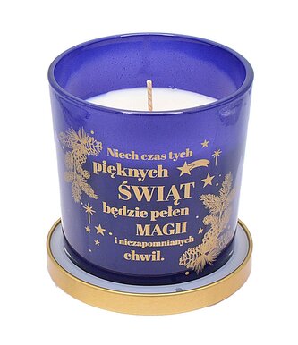 Zapachowa świeca ZS-002 BN kaszmir