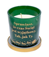 Zapachowa świeca ZS-004 BN marcepan