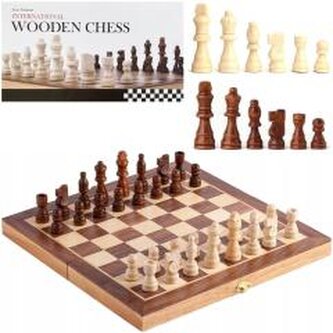 Szachy drewniane Szachy drewniane