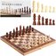 Szachy drewniane