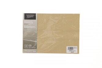 Koperta C5 HK złota perłowa op10szt GALERIA PAPIERU 280615