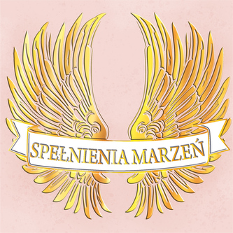 KARNET OKAZ 150X150 Z KOP ZLOTE SKRZYDLA HE