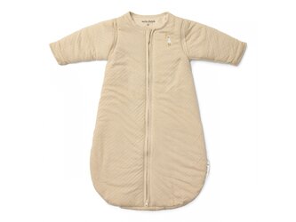 Spací pytel s oddělitelnými rukávy 90 cm Husa Beige Newborn Naturals