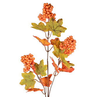 Ozdoba Gałązka jesienne jagody  liście ARPEX VZ0059