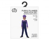 Strój dla dzieci Fioletowy hydraulik 130/140cm