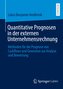 Quantitative Prognosen in der externen Unternehmensrechnung