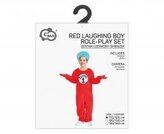 Strój dla dzieci czerwony śmieszek 110/120cm