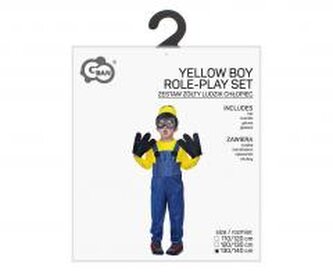 Strój dla dzieci Żółty Ludzik chłopiec 130/140cm