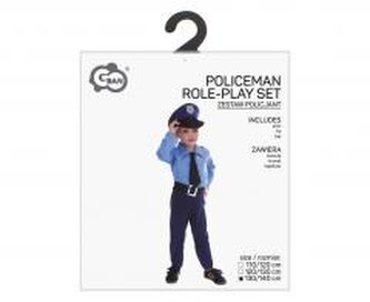 Strój dla dzieci Policjant 130/140cm