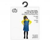 Strój dla dzieci Żółty Ludzik dziewczynka 130/140