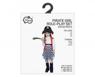 Strój dla dzieci Piratka 110/120cm