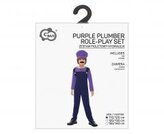 Strój dla dzieci Fioletowy hydraulik 110/120cm