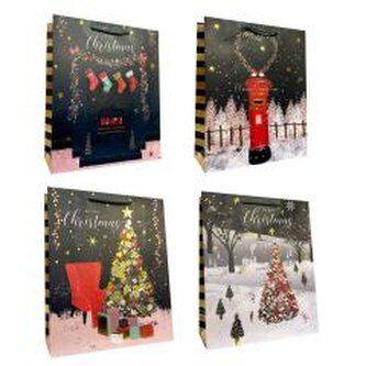 Torebka prezentowa M Boże Narodzenie mix