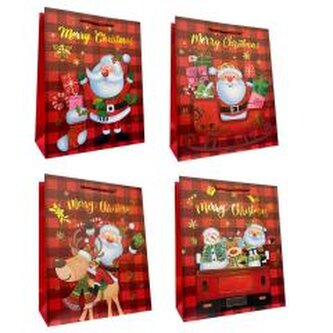 Torebka prezentowa L Boże Narodzenie mix