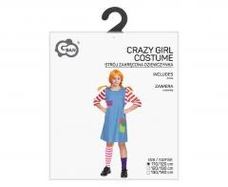 Strój dla dzieci Zakręcona Dziewczynka 110/120 cm