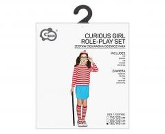 Strój dla dzieci Ciekawska Dziewczynka 130/140cm