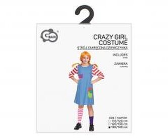 Strój dla dzieci Zakręcona Dziewczynka 130/140 cm