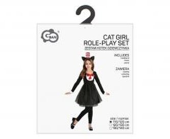 Strój dla dzieci Kotek dziewczynka 110/120cm