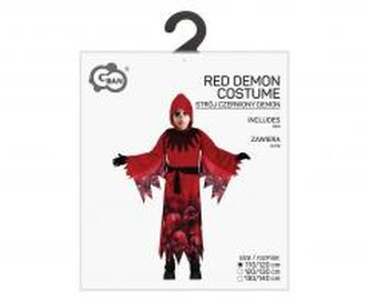 Strój dla dzieci Czerwony Demon 110/120cm