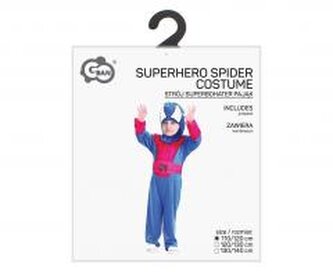 Strój dla dzieci Superbohater Pająk 110/120cm