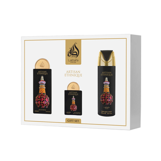 Lattafa Pride Artisan Ethnique EDP 100 ml + EDP 20 ml + DEO ve spreji 200 ml UNISEX