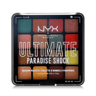 NYX Professional Makeup Ultimate Shadow Palette (Paradise Shock) 16 x 0,8 g