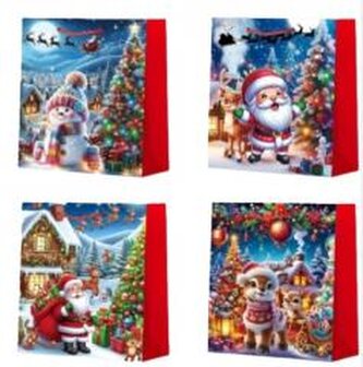 Torebka prezentowa L Boże Narodzenie mix