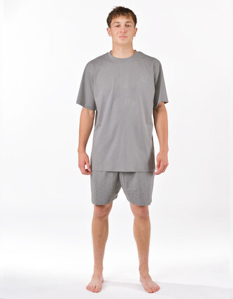 Pánské pyžamo Gino šedé (79194-MxGLMZ) XXL
