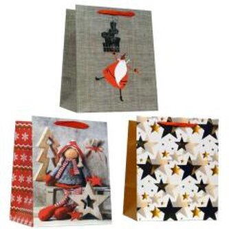 Torebka prezentowa B Boże Narodzenie mix