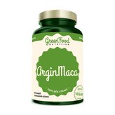 GreenFood nutrition - Argin Maca 60 vegan kapslí