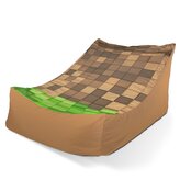 Dětský sedací vak Lounge Blocks 3D: 80 x 95 x 50 cm