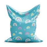 Sedací vak Barevné duhy: 200x140 cm