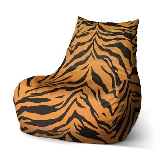 Dětský sedací vak Bean Tygří vzor: 60 x 70 x 70 cm