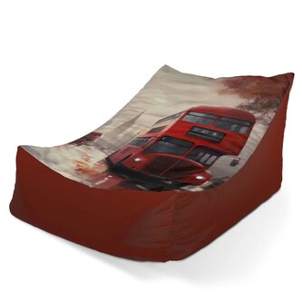 Sedací vak Lounge Londýn Double-decker 1: 120 x 100 x 80 cm